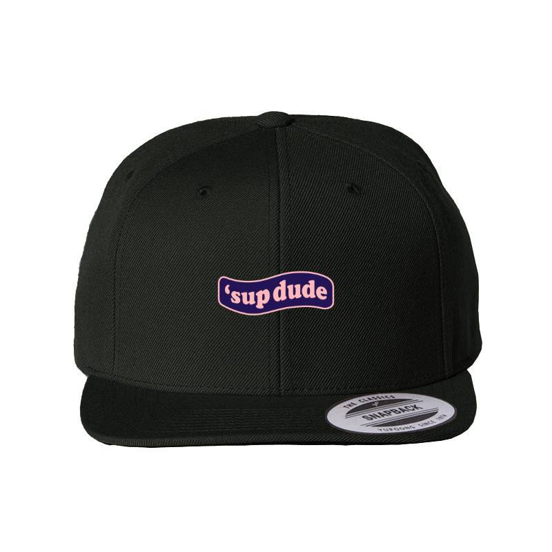 Whatsup dude Snapback Cap