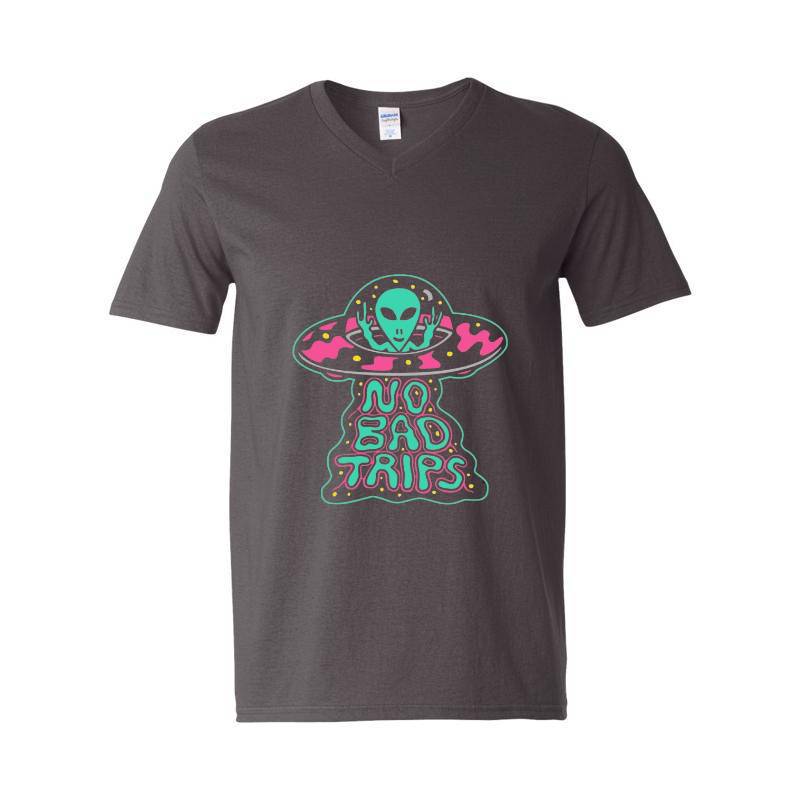 NO BAD TRIPS V-Neck T-Shirt