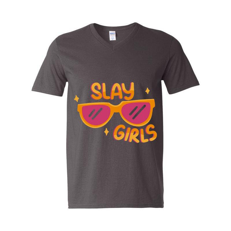 Slay girls V-Neck T-Shirt