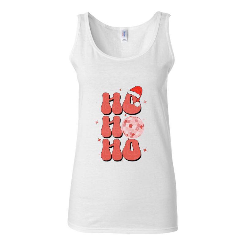 Cristmas Santa Ho Ho Ho Tank Top T-Shirt
