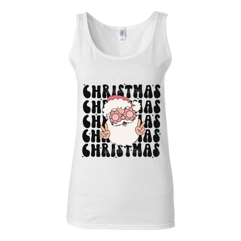 Cristmas Santa Tank Top T-Shirt