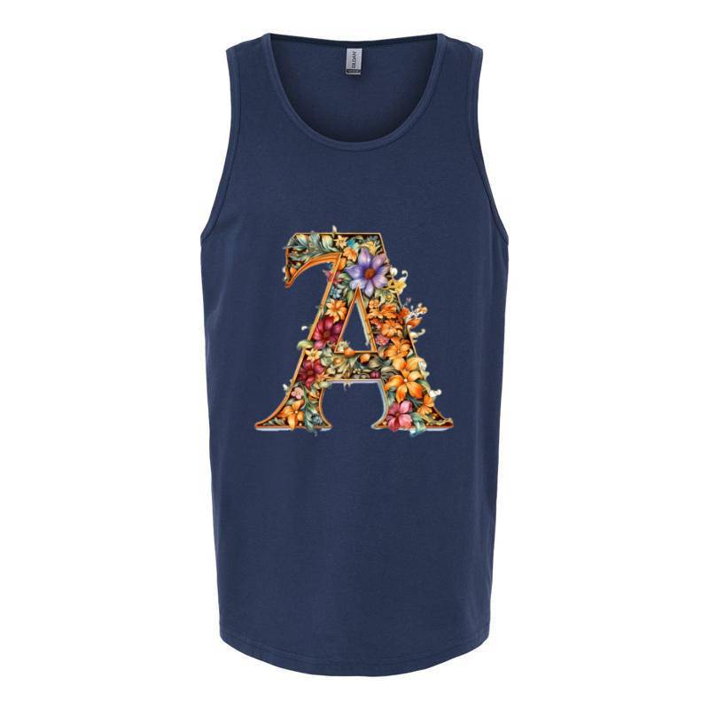 Letter A Tank Top T-Shirt