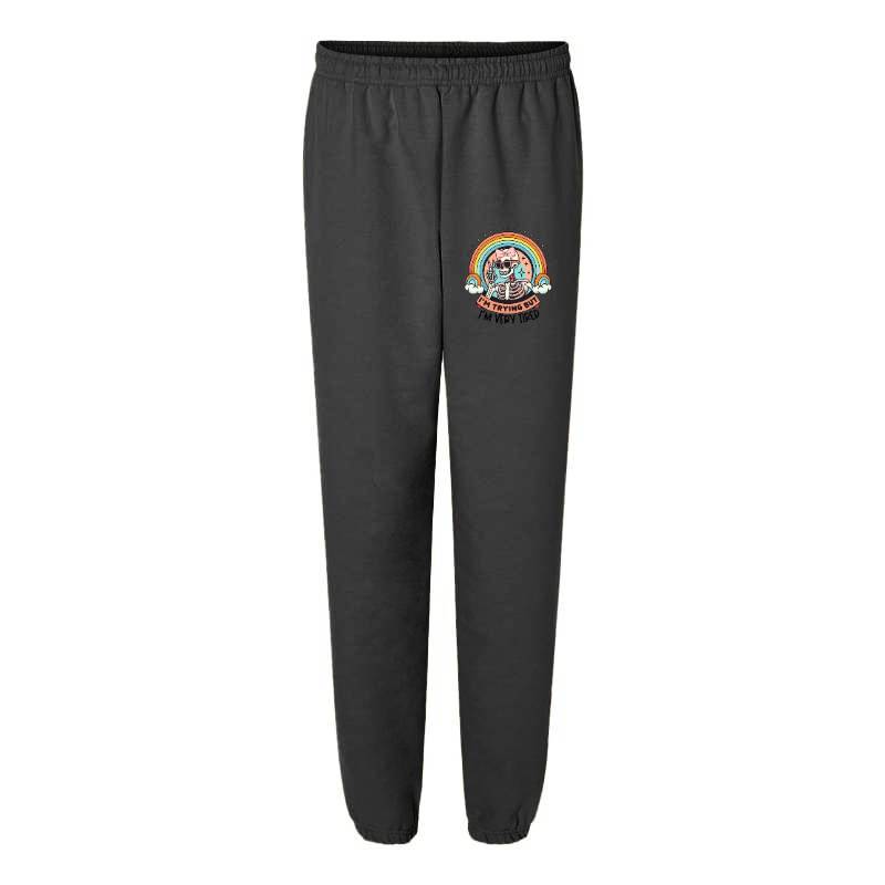 Rainbow Skull Sweatpants