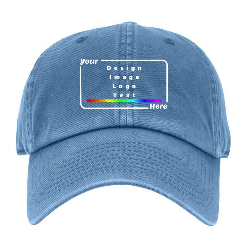 Your Design Here Multi Color Caps Baseball Cap