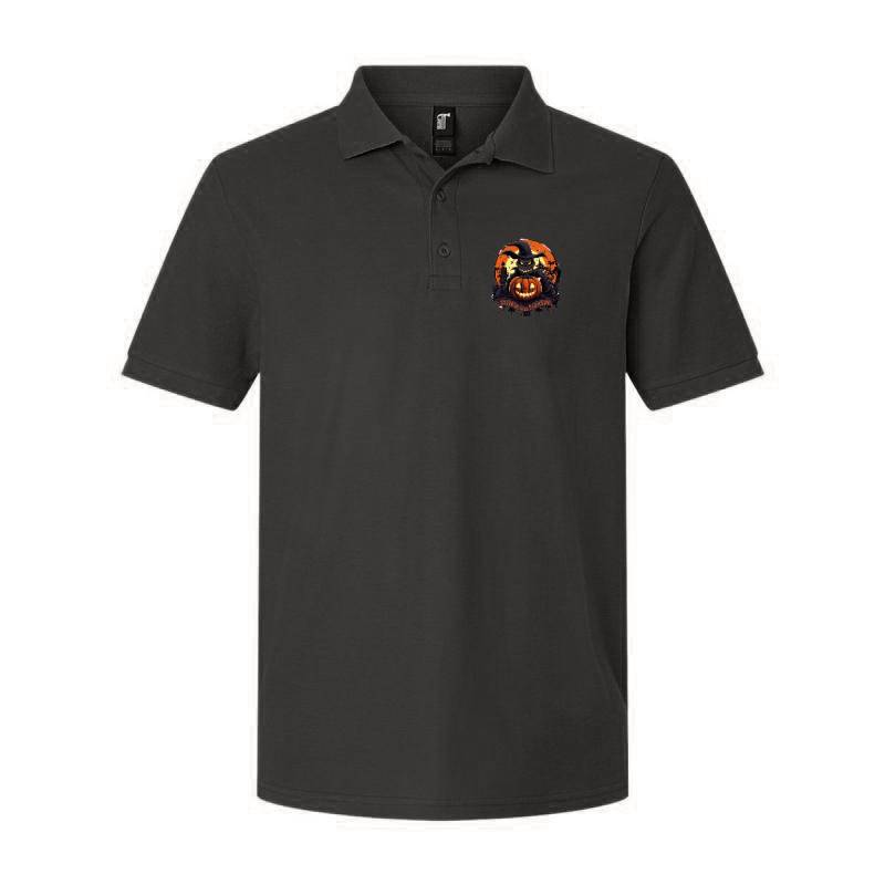 Halloween Plantree Time Polo T-Shirt