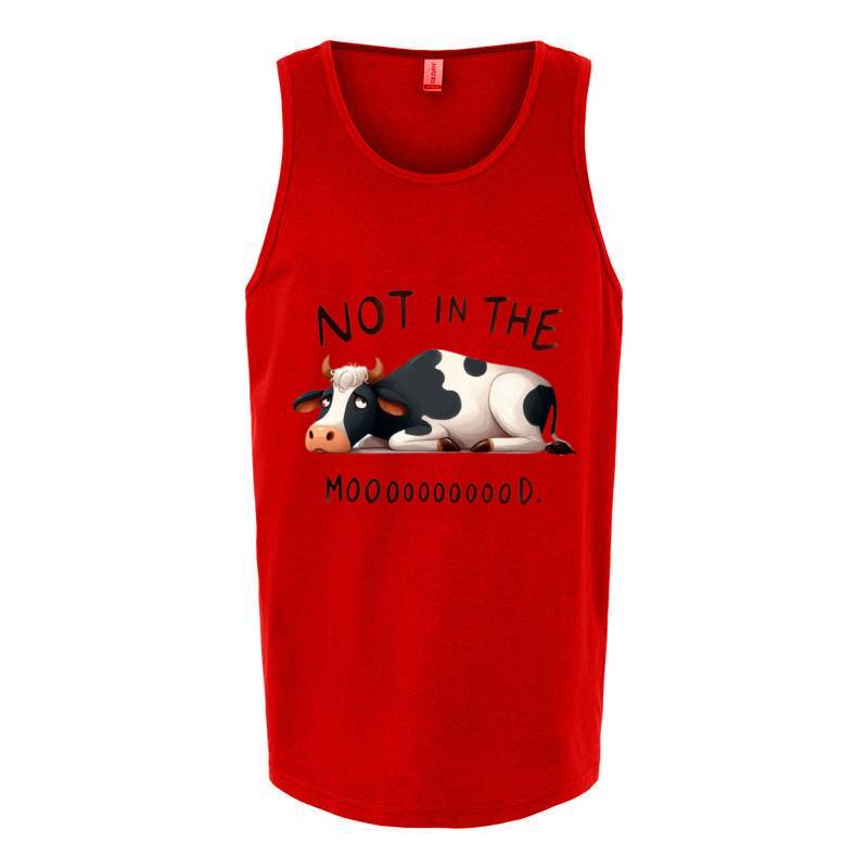 Moody Cow Tank Top T-Shirt