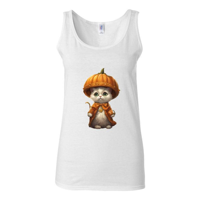 Cat Pupking Hats Tank Top T-Shirt