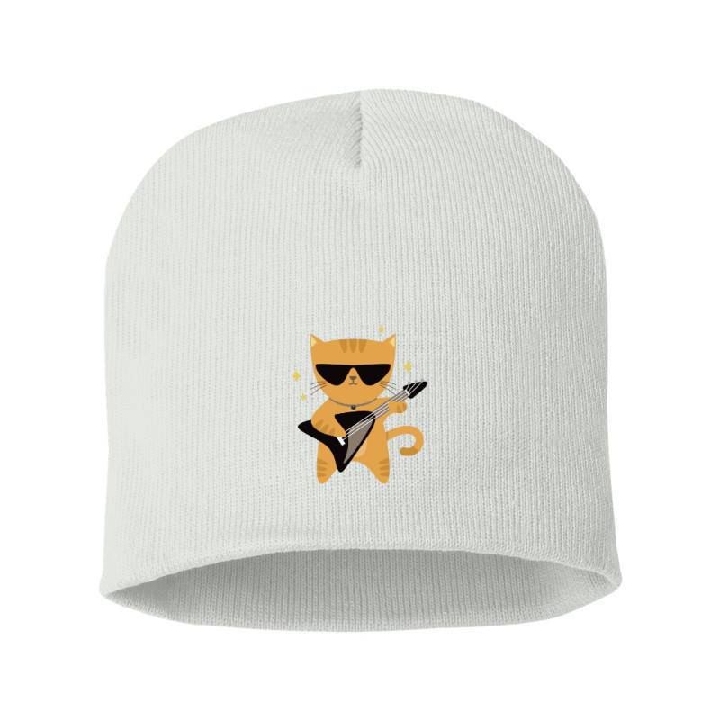 Cat Guitar Beanie