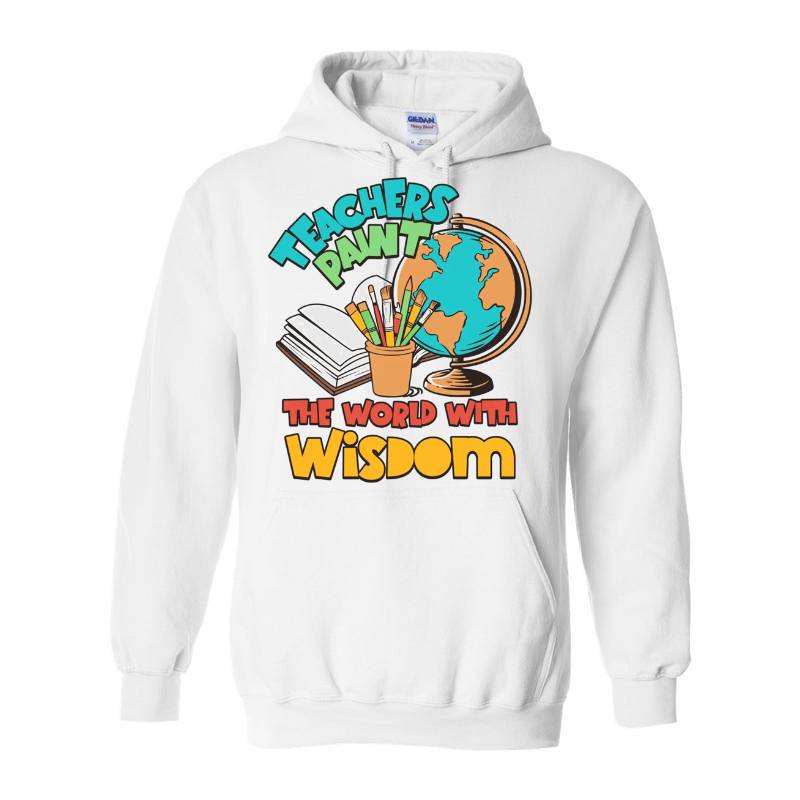 Teachers Paint Hoodie