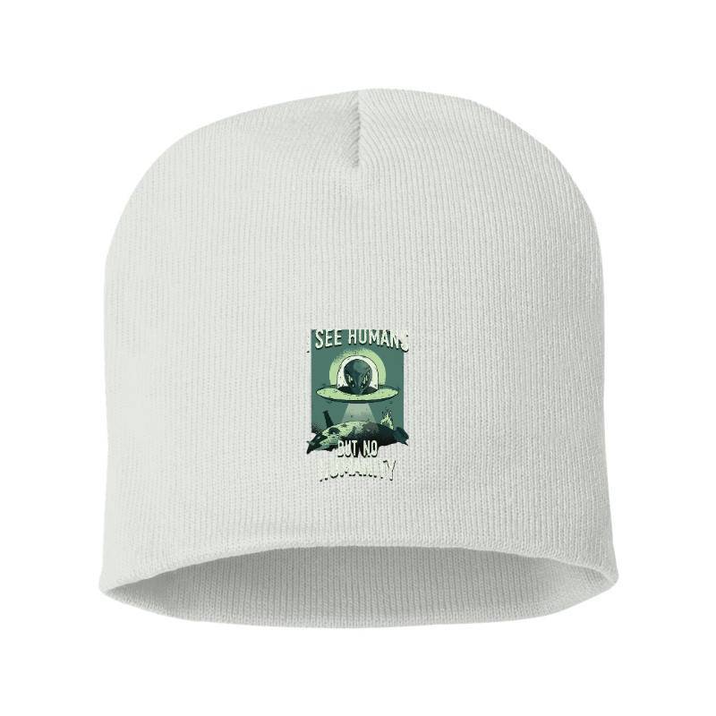 I See Humans But Nı Humanity Beanie