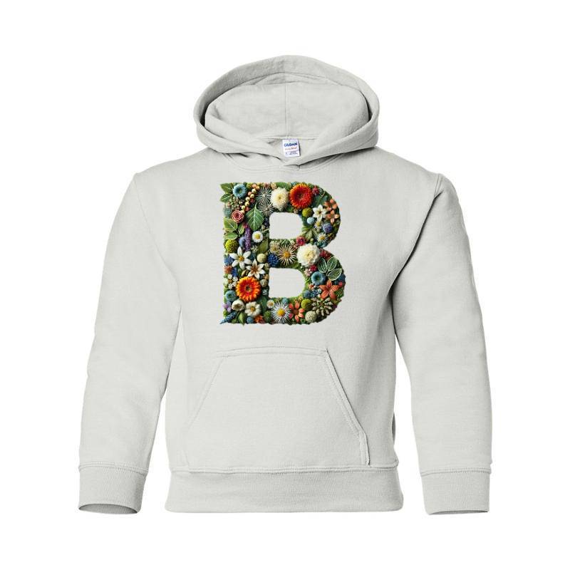 Letter B Hooded Sweatshirt