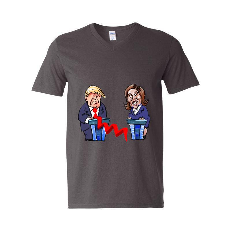 Kamala Trump V-Neck T-Shirt