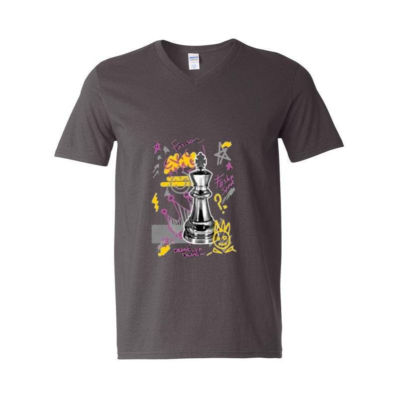 Chees V-Neck T-Shirt