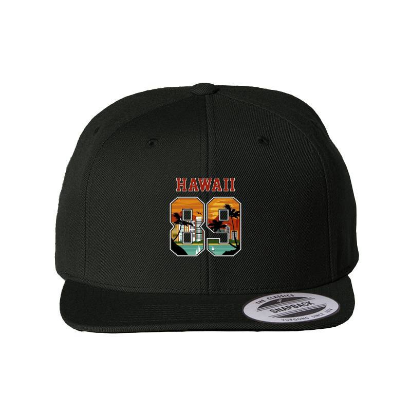 Hawaii 89 Snapback Cap