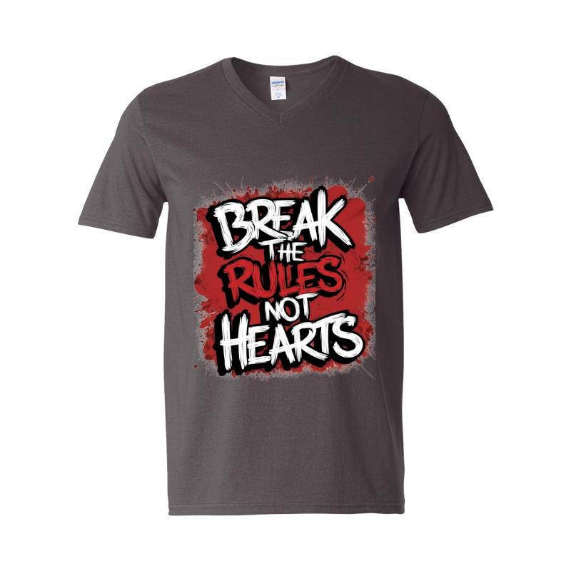 Break The Rules V-Neck T-Shirt