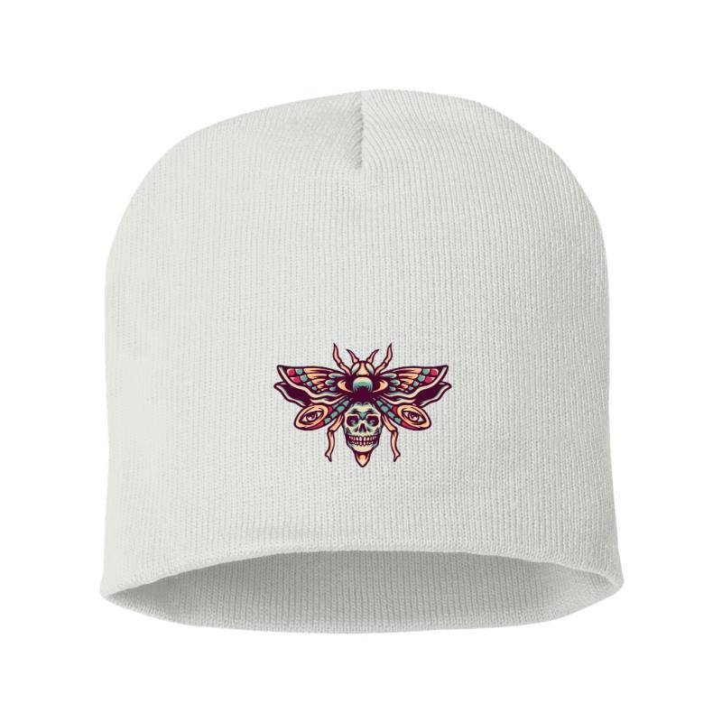 Butterfly Skull Beanie