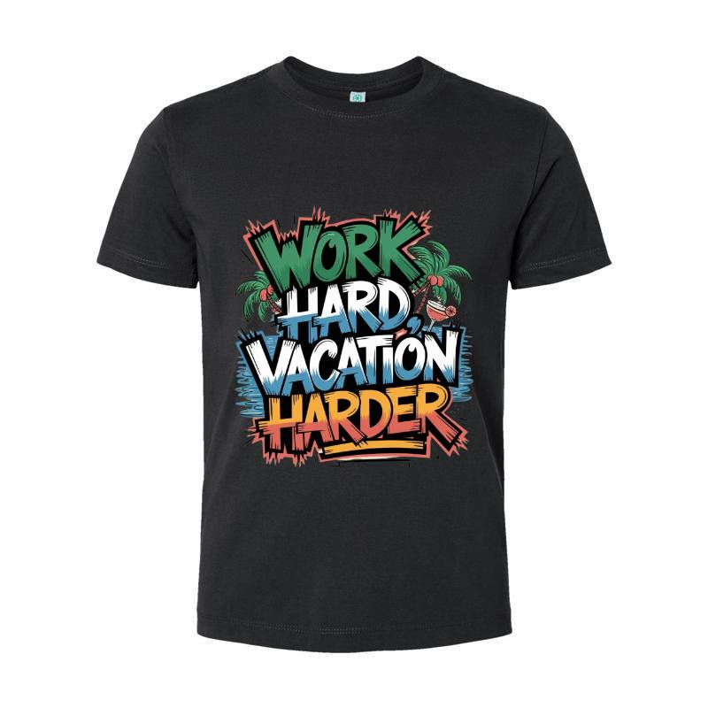 Work Hard Vacation Harder T-Shirt 