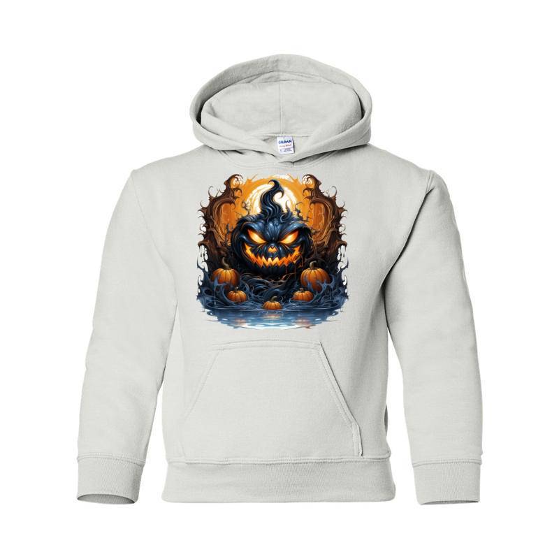 Scary Pumpkin Hooded Sweatshirt