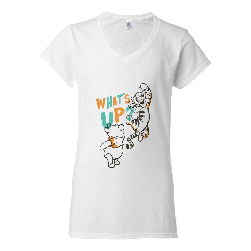 What's Up V-Neck T-Shirt