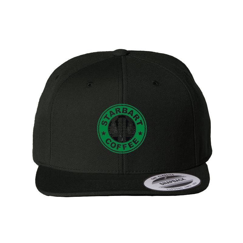 Starbart Coffee Snapback Cap