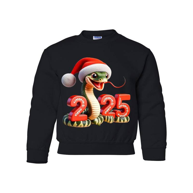 2025 Christmas Youth Crewneck Sweatshirt 