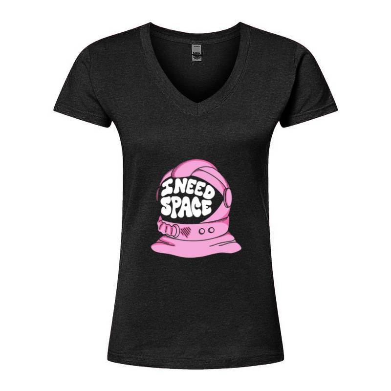 I NEED SPACE V-Neck T-Shirt