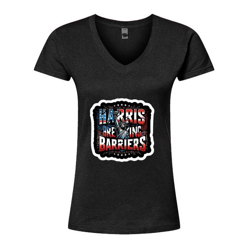 Harris Breaking Barriers V-Neck T-Shirt