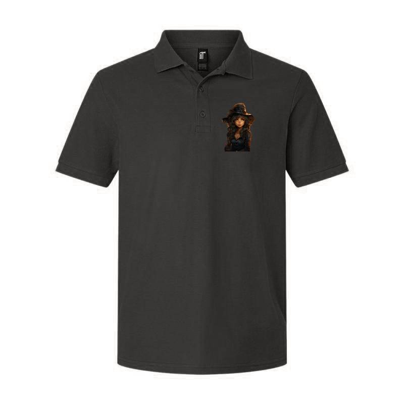 Halloween Girl Polo T-Shirt
