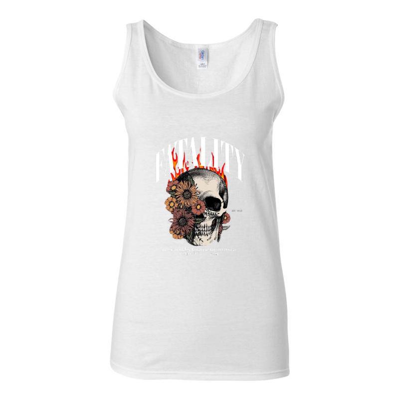 Fatality Skull Tank Top T-Shirt