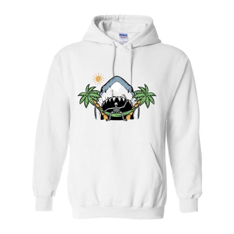 Shark and Skull Hoodie