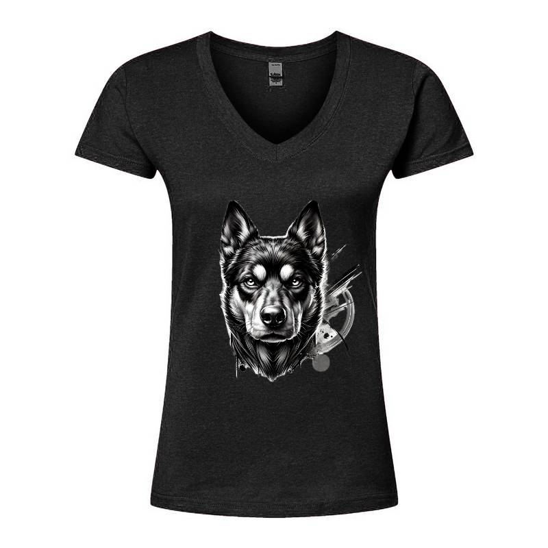 My Dog V-Neck T-Shirt