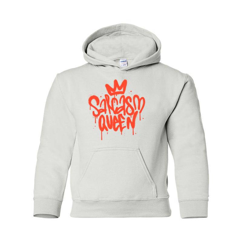 Sarcasm Queen Hooded Sweatshirt