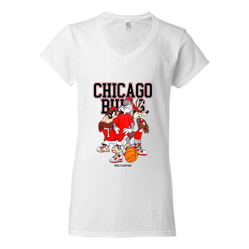 Chicago Bulls V-Neck T-Shirt