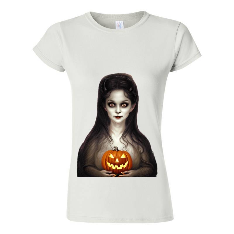 Halloween A Cute Vampire Head Face T-Shirt