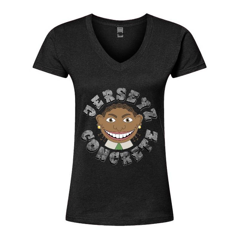 Jerseyz congrete V-Neck T-Shirt