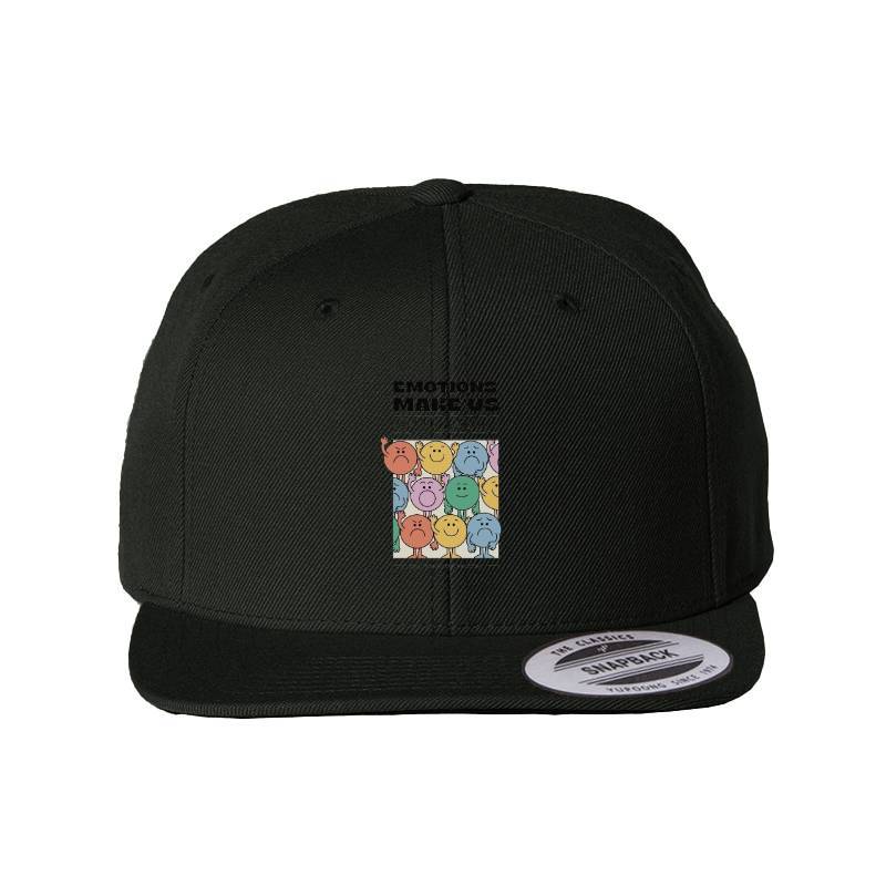 Human emotions Snapback Cap