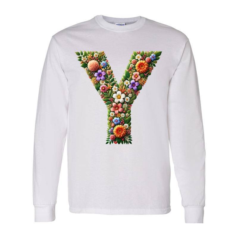Letter Y Long Sleeve Shirt