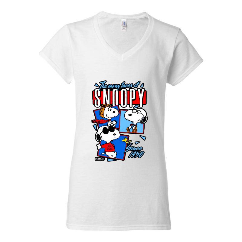 Snoopy V-Neck T-Shirt