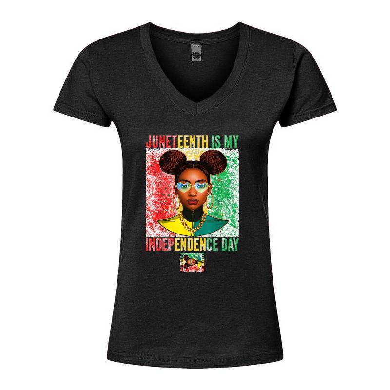 INDEPENDENCE DAY V-Neck T-Shirt