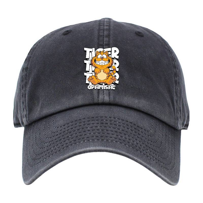 Tiger Optimistic Baseball Cap