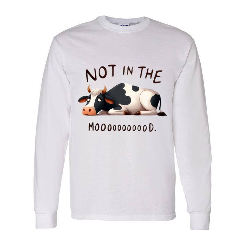 Moody Cow Long Sleeve Shirt