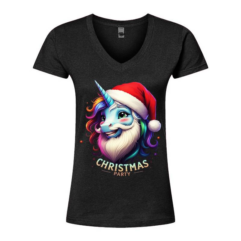 Christmas Party V-Neck T-Shirt