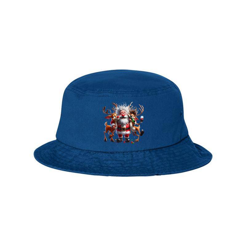 Drunk Santa Bucket Hat