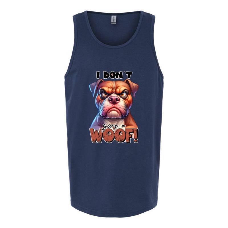 I Don't Give A Woof Tank Top T-Shirt