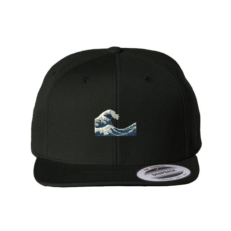 Big wave Snapback Cap