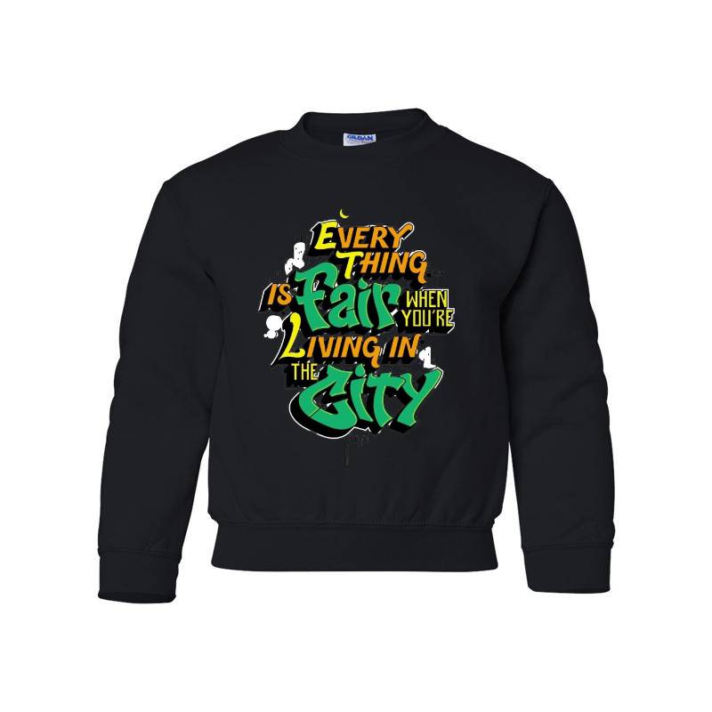 Every Thing is Fair Youth Crewneck Sweatshirt 