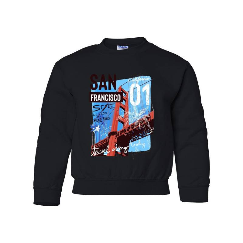 San Francisco Youth Crewneck Sweatshirt 