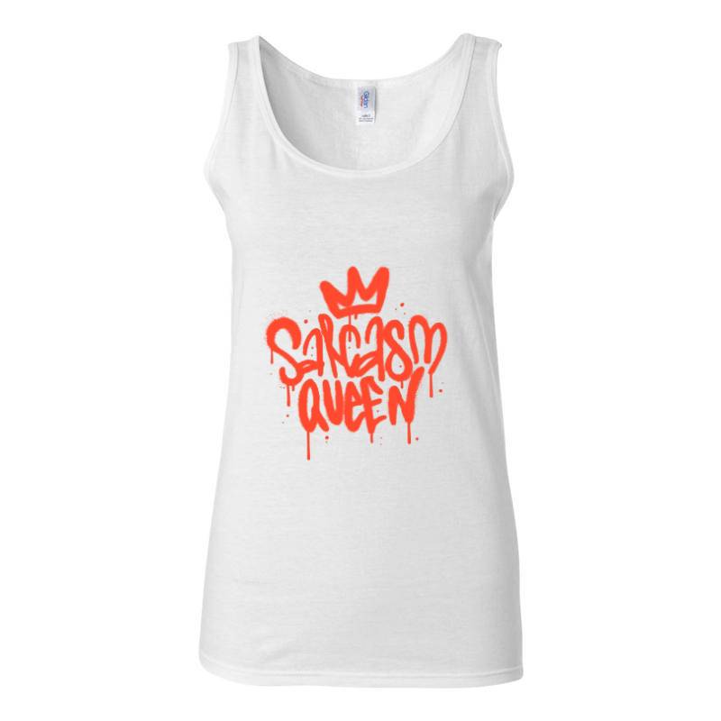 Sarcasm Queen Tank Top T-Shirt