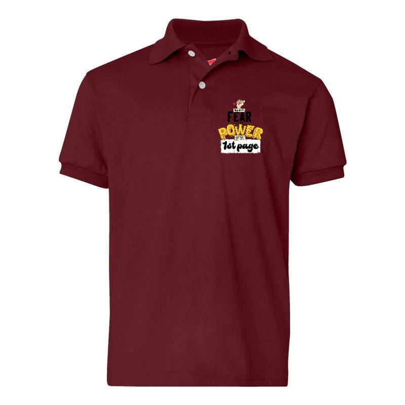 Fear Power Polo T-Shirt