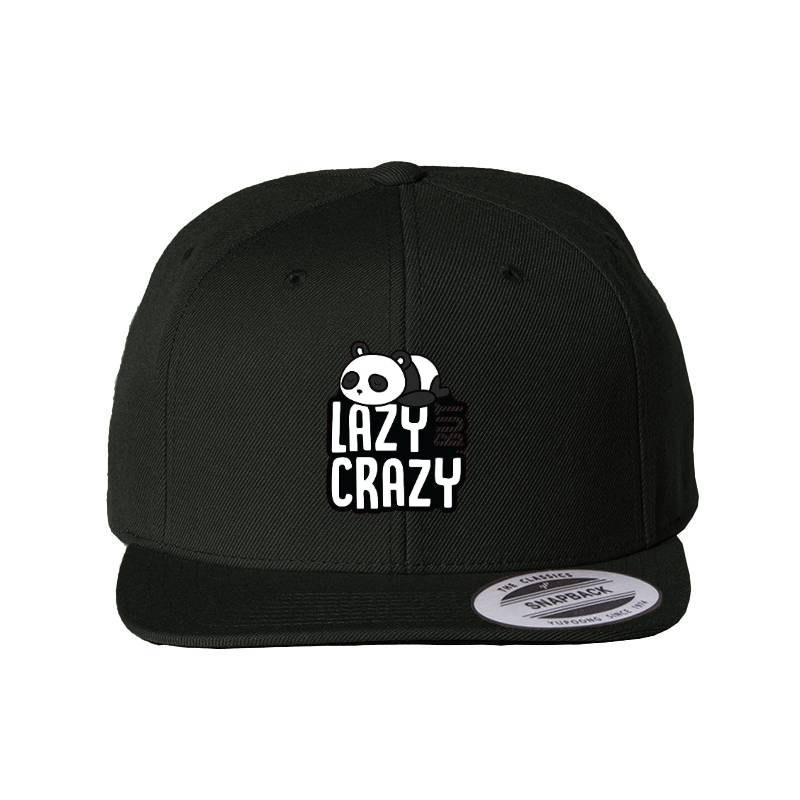 Lazy Crazy Snapback Cap